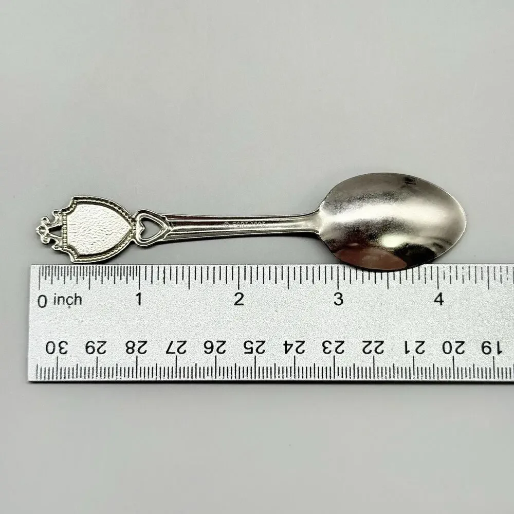 California Fort 1983 Silver Vintage Souvenir Spoon 4.5